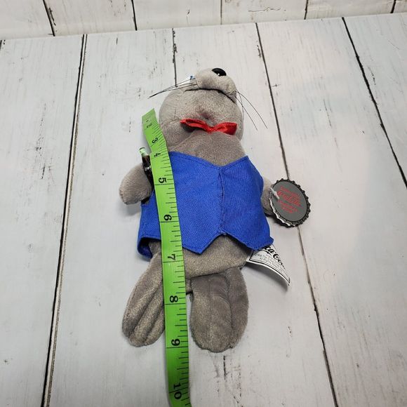 COCA-COLA 1998 Bean Bag Plush SEAL in Delivery Outfit Cap COKE vintage Rare - Picture 12 of 12